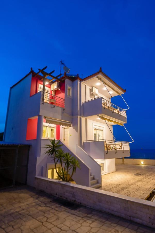 Lemoni Luxury Residence In Front Of The Sea Kechries Экстерьер фото