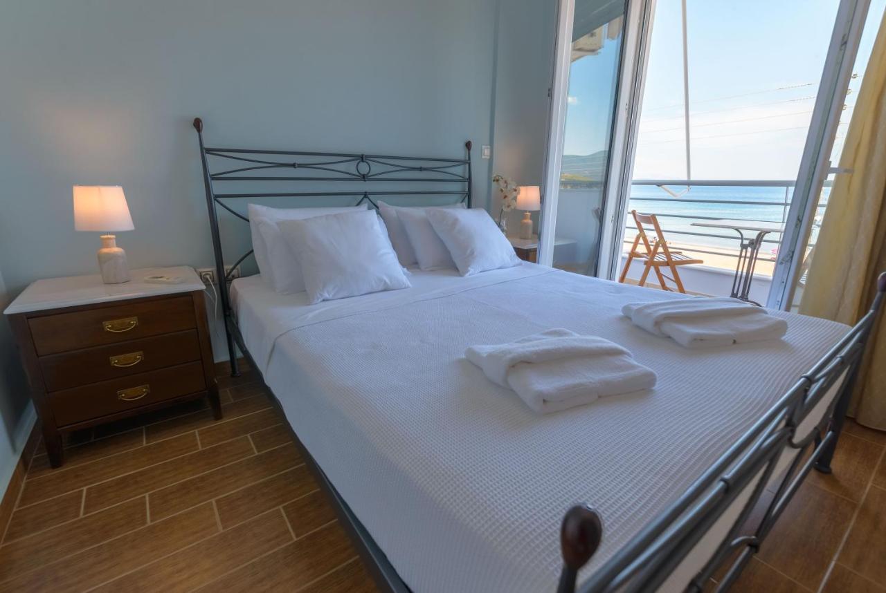 Lemoni Luxury Residence In Front Of The Sea Kechries Экстерьер фото