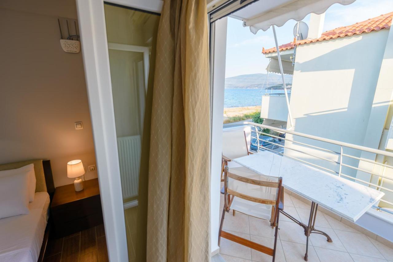 Lemoni Luxury Residence In Front Of The Sea Kechries Экстерьер фото
