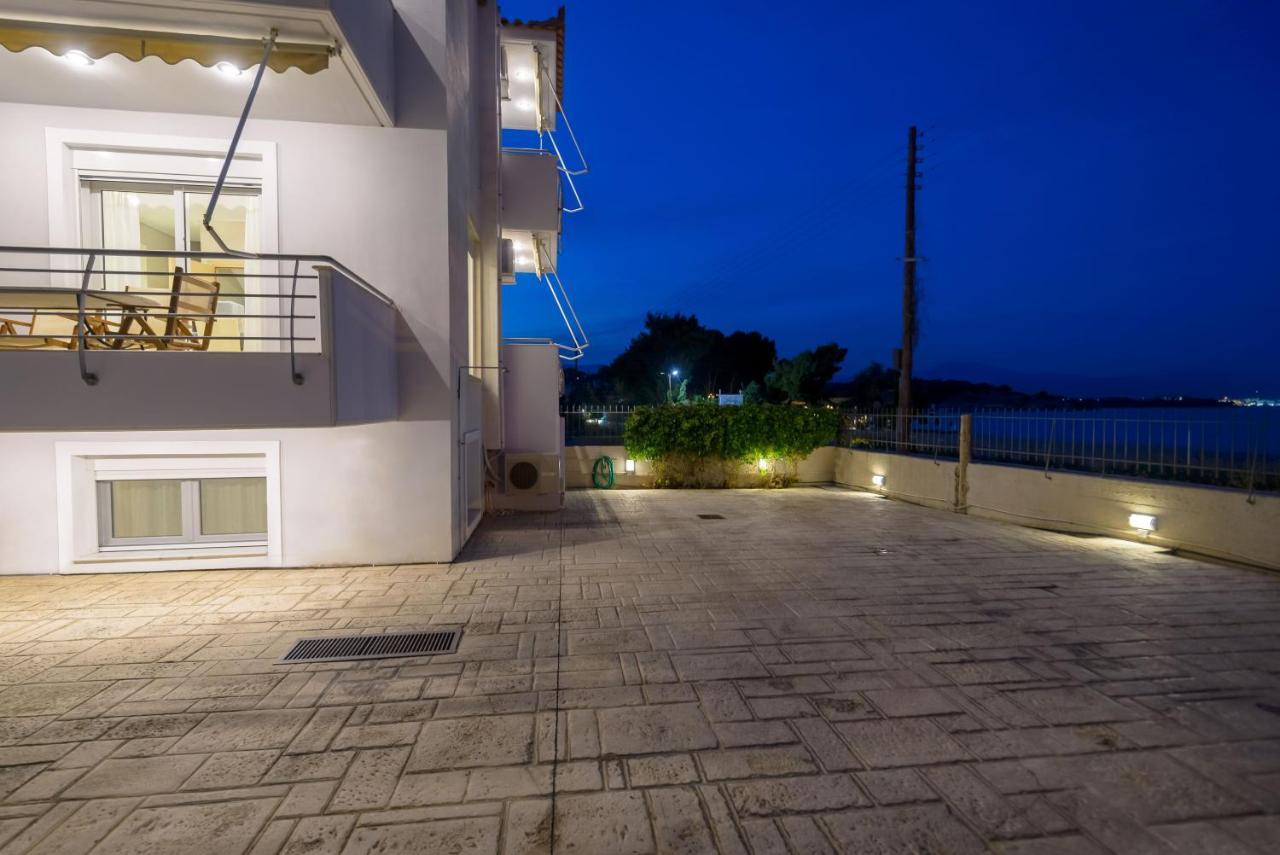Lemoni Luxury Residence In Front Of The Sea Kechries Экстерьер фото